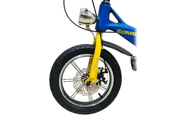 Дитячий велосипед Maraton Crussier ICONIC blue 14 дюймів, двоколісний купити недорого в Україні, фото 3