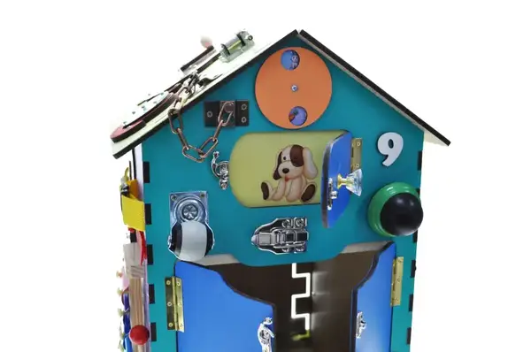 Бізібудинок Різнокольоровий 200124 55х30х30 см купити недорого в Україні, фото 3