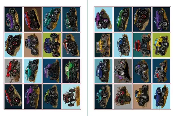 Розмальовка зі стікерами CB27 Позашляховик купити недорого в Україні, фото 3