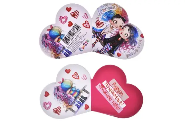 Валентинка ЛВО 25- 40-89 р. 151х82мм купити недорого в Україні, фото 2