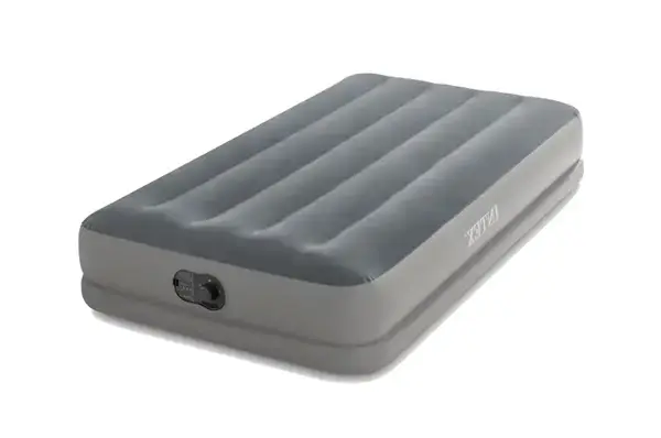 Матрац велюровий 64112, з вбудованим насосом (220-240В) в коробці р.99*191*30 см купити недорого в Україні, фото 2