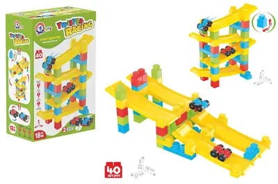 Конструктор з гірками 9581 в коробці ТЕХНОК купити