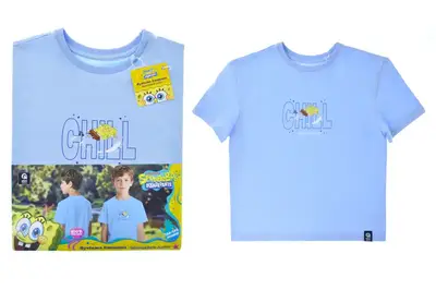 Футболка бавовняна QB-SB-001-18-134-140 SpongeBob Junior 134-140 qbee купити