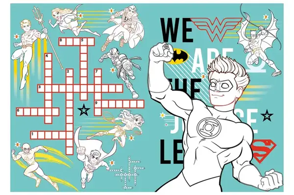 Розмальовка LCB43 WB Super friends: Сильні разом зі стікерами IDEYKA купити недорого в Україні, фото 3