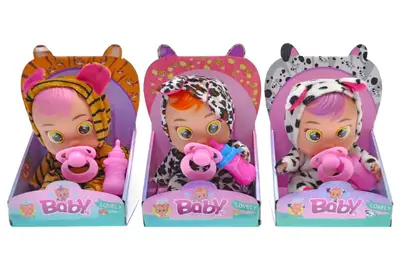 Пупс "Плакса" в коробці, 3 види YT040-11 р.20*10*18см. купити