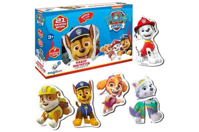 Набір магнітів Щенячий патруль "Найкращі друзі" ML4034-31 купити
