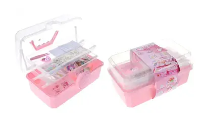 Дитяча валізка для творчості 258 елементів С3, коробка 24*12*12.5см купити