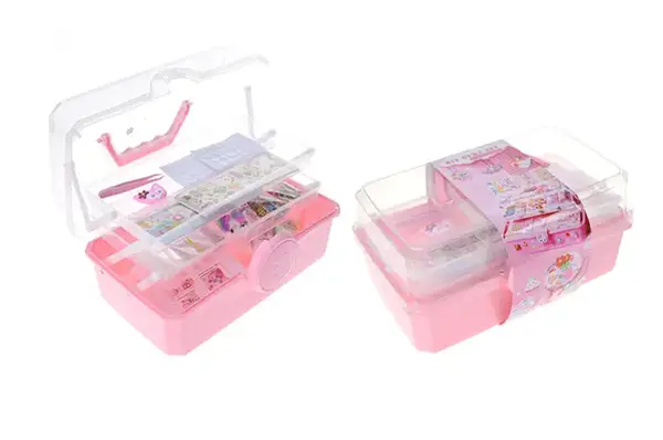 Дитяча валізка для творчості 258 елементів С3, коробка 24*12*12.5см купити