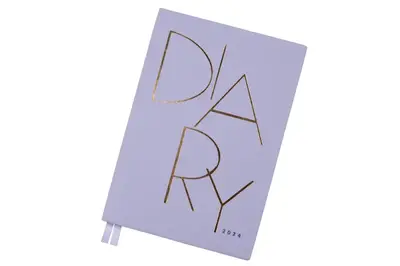 Щоденник А5 дата Leo Planner "Cupola" м'який 368 стор. Бузковий купити