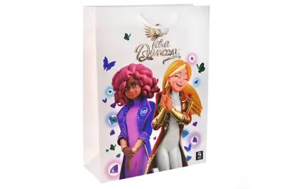 Пакет паперовий L QB004-207 "Тара Данкан" р.31x42x12 см qbee купити