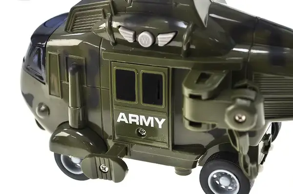 Вертоліт на батарейках AP9906A "Автопром" військовий 1:20, світло, звук, в коробці 23*15,5*11,5 см купити недорого в Україні, фото 4