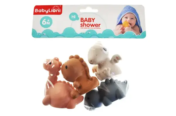 Набір пікалок BL8709B "Діно" 4 шт. в кульку р.20x18,5x5 см YG Toys купити недорого в Україні, фото 3