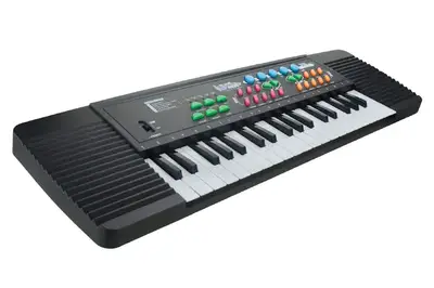Орган PL-3737-U на батарейках: музика, 3,5 октави, з мікрофоном, в коробці 66x19x6 см купити