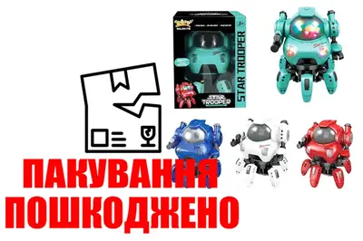 OUTLET Робот-павук 5917B 4 кольори,на батарейках, з музикою та світлом, в коробці р.18х13,2х14 см OUTLET Робот-павук 5917B 4 кольори,на батарейках, з музикою та світлом, в коробці р.18х13,2х14 см купити