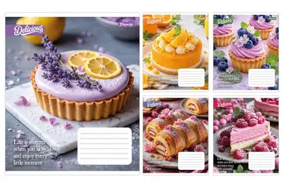 Зошит 18 Клітинка 769138 "Cake" 1Вересня купити