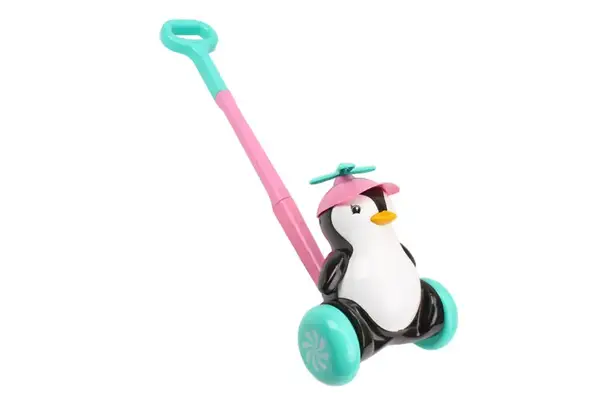 Каталка 3441 "Пінгвін" для дівчат ТЕХНОК купити недорого в Україні, фото 3