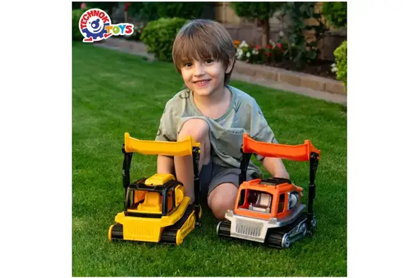 Бульдозер 9697 жовтий ТЕХНОК купити недорого в Україні, фото 3