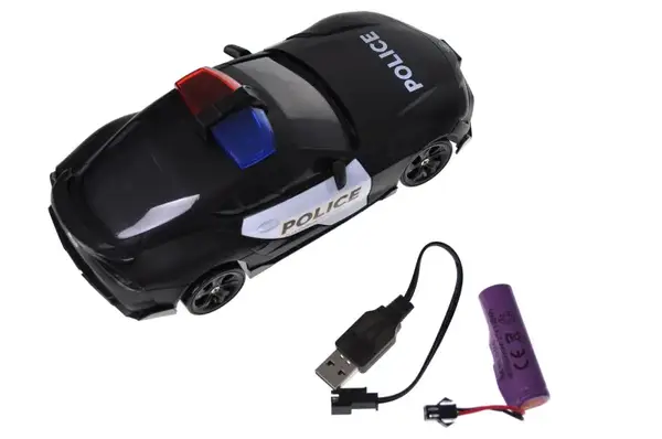 Машина на радіокеруванні 93228 "Поліція" дрифт, змінні колеса, акумулятор, в коробці р.25x11x25 см YG Toys купити недорого в Україні, фото 6