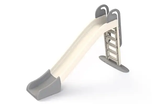 Гірка велика 014550/17 сіра з молочними вставками, для катання дітей, 243 см DOLONI купити