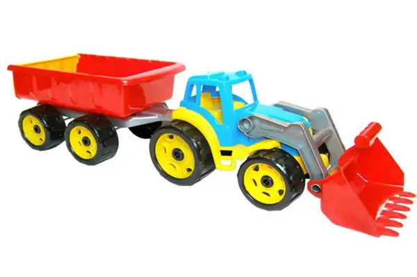 Трактор 3688 з причіпом і ковшем ТЕХНОК купити недорого в Україні, фото 2
