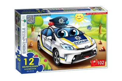 Пазл 12 елем. "Поліція" КФІ купити
