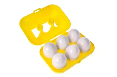 Сортер W557-68A "Яйця" в коробці р.16,5x12x6,8 см YG Toys купити