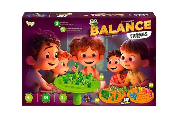 Настільна гра BalF-01 "Balance Frogs" велика DANKO купити