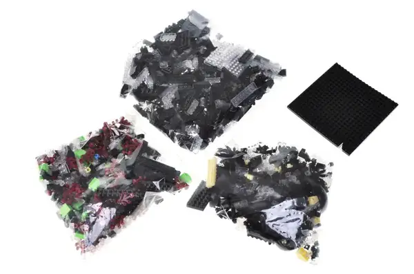 Конструктор MZ -419 "Чорна вечірня сукня" 2110 деталей, коробка р.32x5x22 см купити недорого в Україні, фото 2