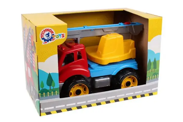 Машина автокран 4555 в коробці ТЕХНОК купити недорого в Україні, фото 4