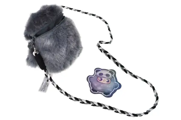 М'яка іграшка сумочка з ШІ 29572А сіра, штучний інтелект, у коробці р.14*10*22 см купити недорого в Україні, фото 5