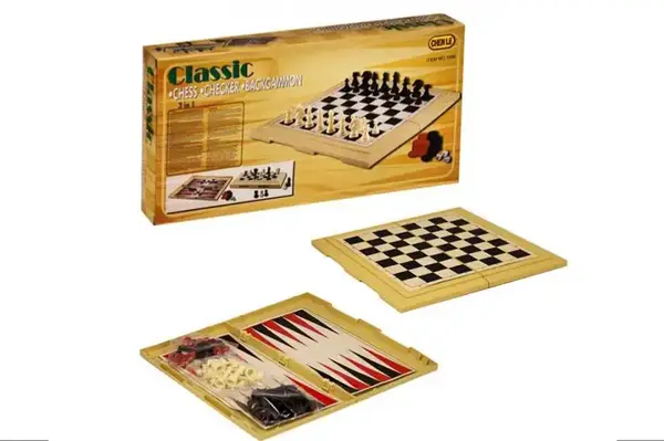 Шахи 3в1, в коробці 1777 р. 41*20,7*6 см купити недорого в Україні, фото 2
