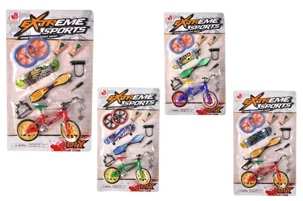 Ігровий набір BX-666A "Fingerboard Skate+BMX" на блістері YG Toys купити