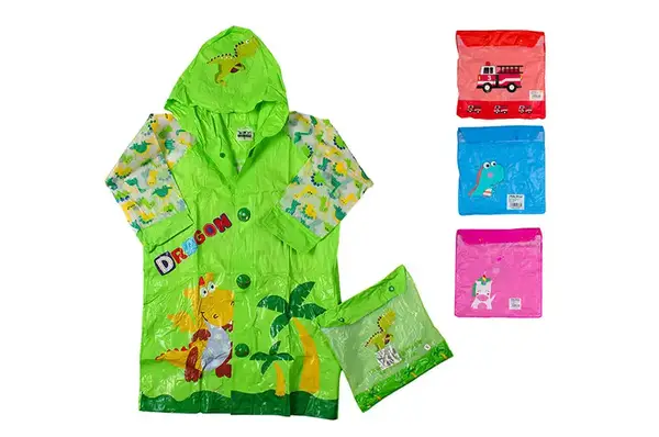 Дощовик BT-CR-0007 5 розмірів S-XXL, 4 види, сумка 25*3*23 см купити