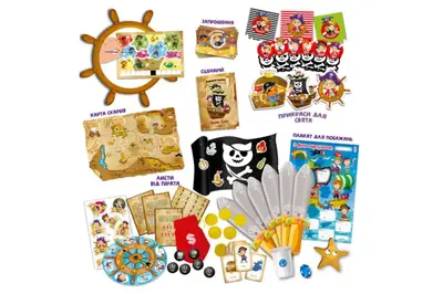 Набір для свята "Піратська вечірка" VT6010-03 VladiToys купити
