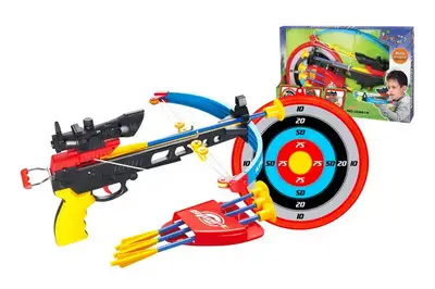 Арбалет 35881K , мішень, стріли-присоски, в коробці р. 47*7*29 см купити