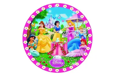 Паперові тарілки "Принцеси" 10шт. (18 см.) купити