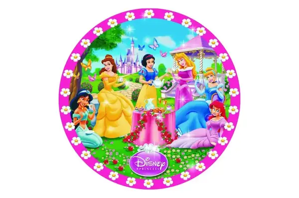 Паперові тарілки "Принцеси" 10шт. (18 см.) купити