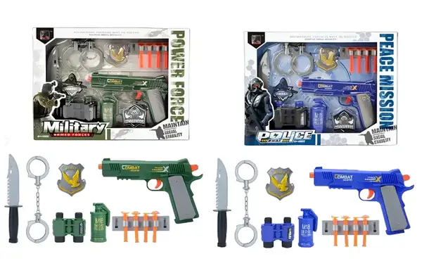 Військовий/поліцейський набір JC076/JS076 2в коробці 38*4,5*29 купити