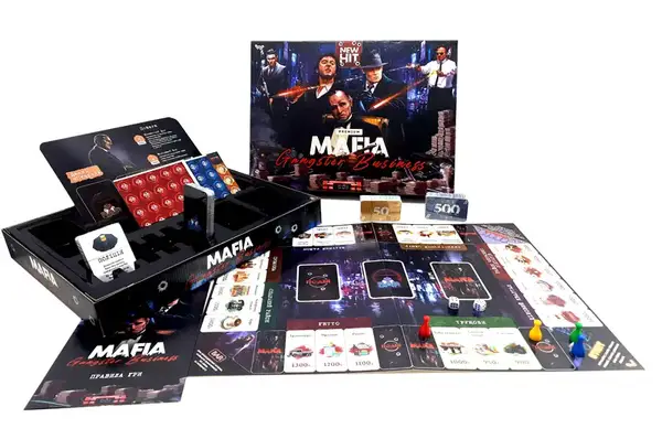 Настільна гра MAF-03-01U "MAFIA. Gangster Business. Premium" DANKO купити недорого в Україні, фото 3