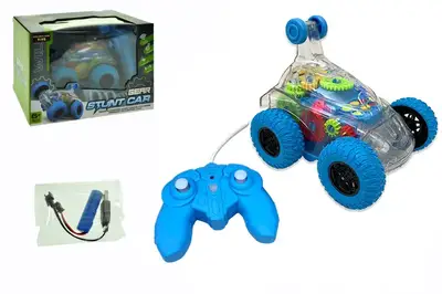 Перевертиш на радіокеруванні, з шестернями, акумулятор, в коробці 19968A р.12,8*11,4*11,6см купити
