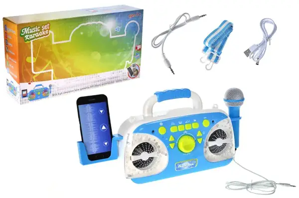 Колонка 5021A "KARAOKE" Bluetooth в коробці р.36,5x15,5x30,5 см YG Toys купити