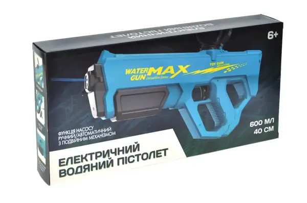 Водяний пістолет 2009 акумулятор, 2 кольори коробка р.18x6x43 см купити недорого в Україні, фото 5