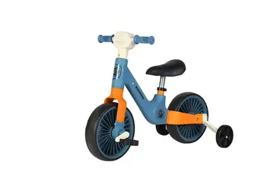Велосипед 2в1 TR2620 Блакитний велосипед/велобіг, колеса 10" купити