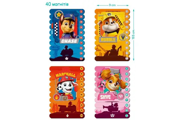 Магнітні палички для рахування 200652 "Щенячий патруль. Герої рятувальники" DoDo купити недорого в Україні, фото 4