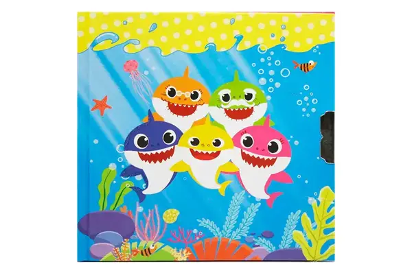 Блокнот дитячий на замочку Акулята 135x135mm, 70g, 56 л, купити