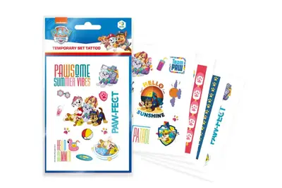 Набір дитячих тимчасових татуювань "Щенячий патруль" 200436 DoDo купити
