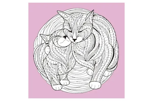 Набір для розпису-антистрес Теплі обійми розміром 30х30 см (JCEE37116) Strateg купити