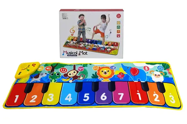 Килимок музичний на батарейках в коробці LYB123-2 р.36,5*28,5*4,5см купити