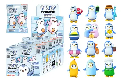 Фігурка-сюрприз PG006 Pudgy Penguins, пригоди пінгвіна Пакса Cool Things купити