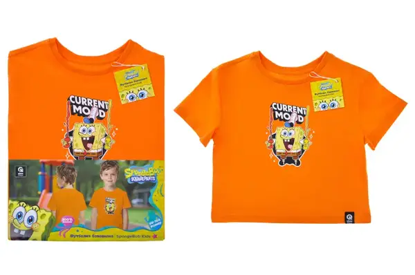 Футболка бавовняна QB-SB-001-13-98-104 SpongeBob Kids 98-104 qbee купити недорого в Україні, фото 3